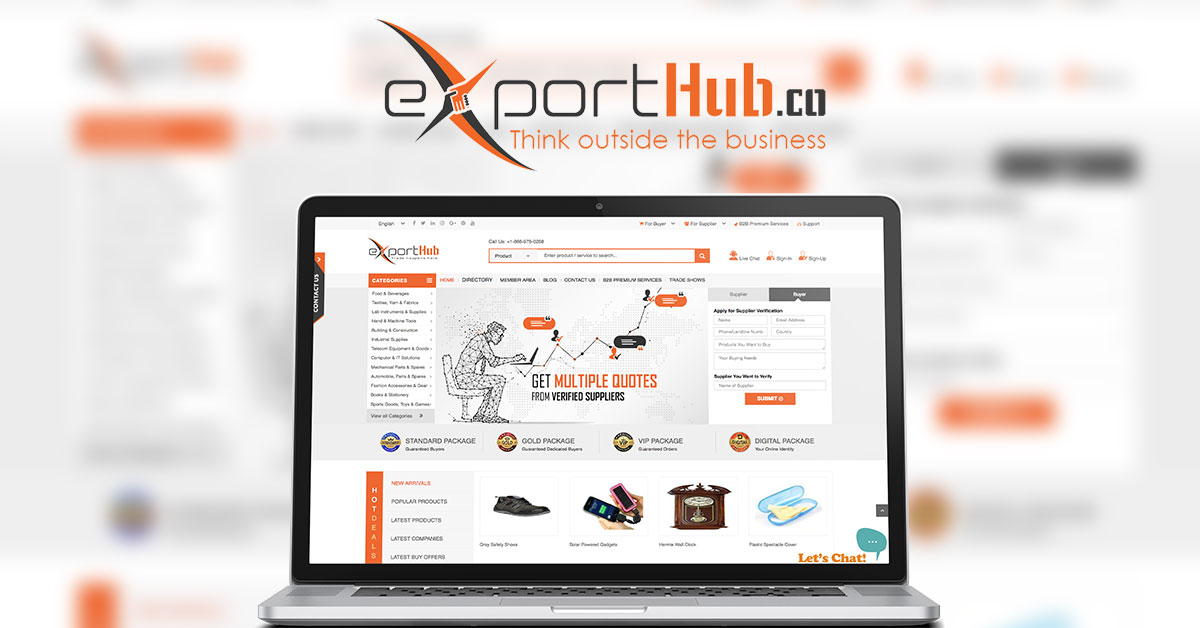 Exporthub.com – инновационная B2B платформа