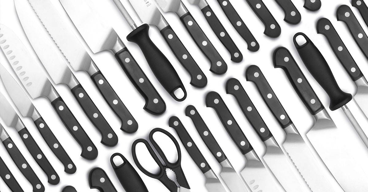 Инспекция кухонных ножей в Китае